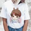 Kpop Tričko JIN SUGA J HOPE Ženy JIMIN V JUNGKOOK Top Tričko pro K Pop Korejská Trička Vtipné Grafické Dámské Tričko K-pop Y2k Top