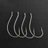 50Pcs Barbed Fishings Hook Replacement Highly Carbon Stainsless Steel Eyed Fishes Hook Rustproof Carp Fishings Hook