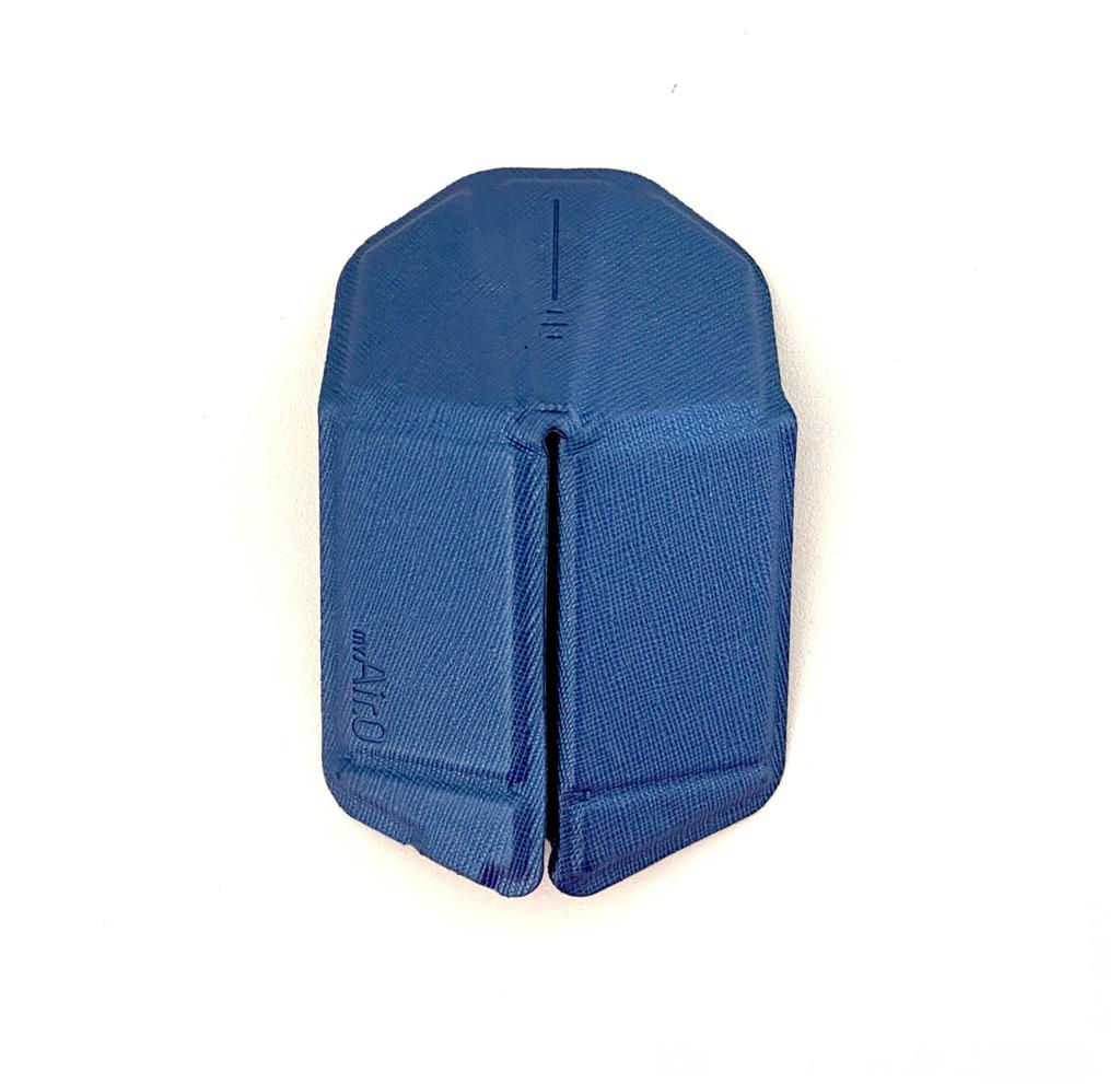 OriMouse Portable Wireless Mouse Touch No USB Receiver Bluetooth Galaxy Blue myAir.0 [3D Origami-sized Scrolling, Ultra-Thin, Lightweight, Required,