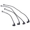 4Pcs Ignition Cable Set Compatible for Golf 6 Polo 5 T-iguan A1 A3 1.2 Replaces 03F905409B 03F905409C