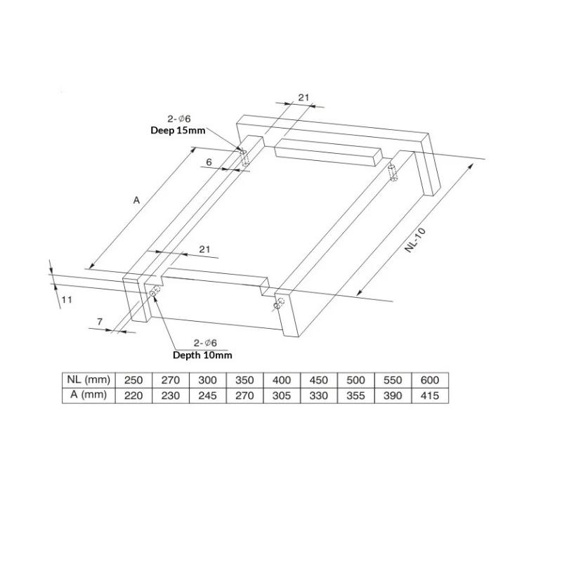 2Pc/1Pair Rebound Press Push To Open Under Mount Furniture Kitchen Bath Drawer Slide Rail Runner Dtc Brand 25Kg
