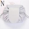 Portable Women Drawstring Cosmetic Bag Organizer Large Capacity Fashion Travel Toiletry Make Up Bag