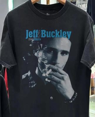 Jeff Buckley Band Tshirt, Jeff Buckley Classic Style Black Unisex Shirt