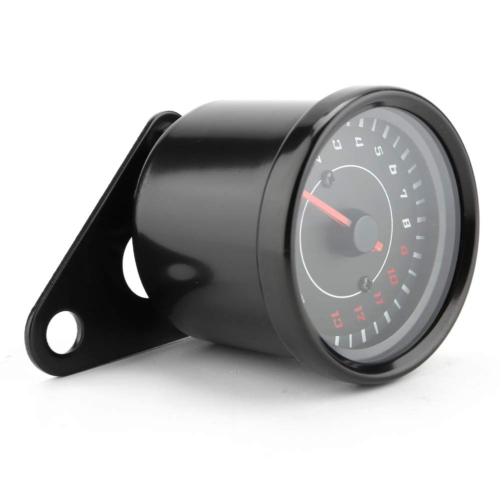 DC Universal Motorcycle Electronic Tachometer LED Backlit Electronic Tachometer Electronic Tachometer with LED Backlight