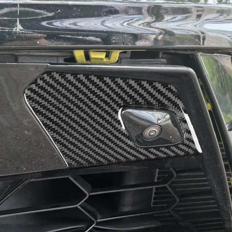 For Chevrolet Corvette C8 Z51 Z06 -2025 Carbon Fiber Door Radar Decorative Panel Car Accessories Exterior Cover Sticker Trim