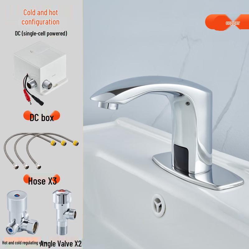 TLXT Commercial Smart Sensor Washbasin Faucet