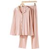 100% Cotton Women's Pajamas 2025 Spring Autumn New Casual Homewear Cardigan Long Sleeve Set for Women