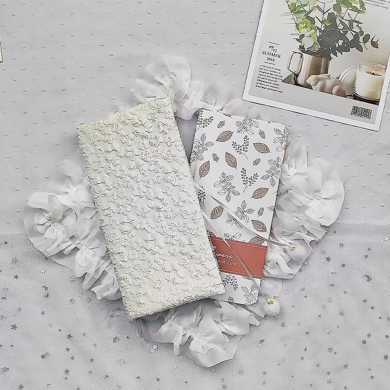 A5 A6 Handmade Clover Book Jacket Original Book Cover Portable Ledger Notepad Diary Protective Case Office School Supplies