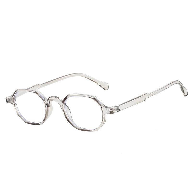 Vintage Polygon Presbyopia Women Men Brand Designer Small Square Anti Blue Light Glasses Male Reading Glasses +100 +200 +250