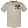 Vintage Athletic Polo Shirt 100% Cotton Sweat Vintage Grey