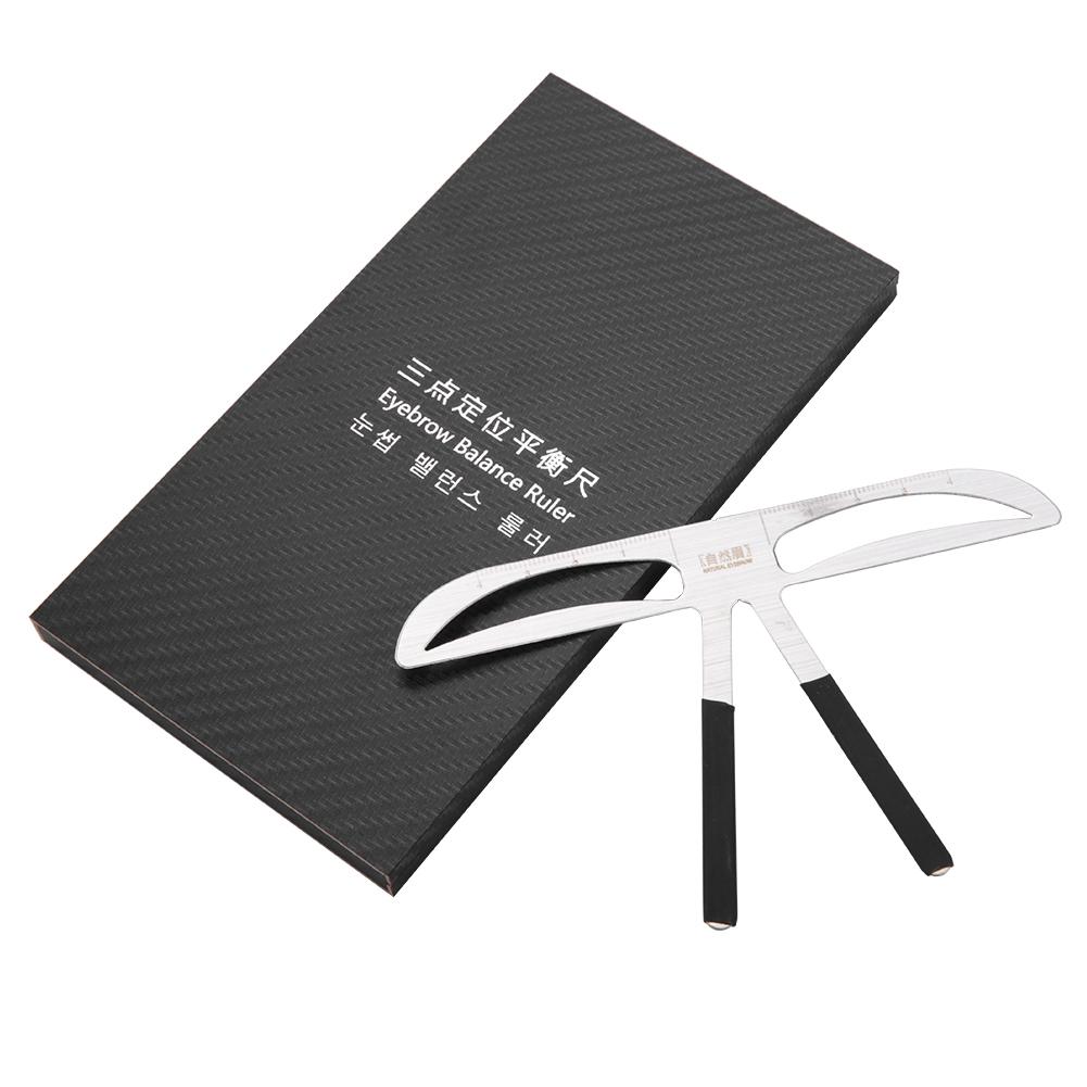 Tattoo Eyebrow Ruler Eyebrow Measure Balance Extension Ruler Shape Stencil 1#