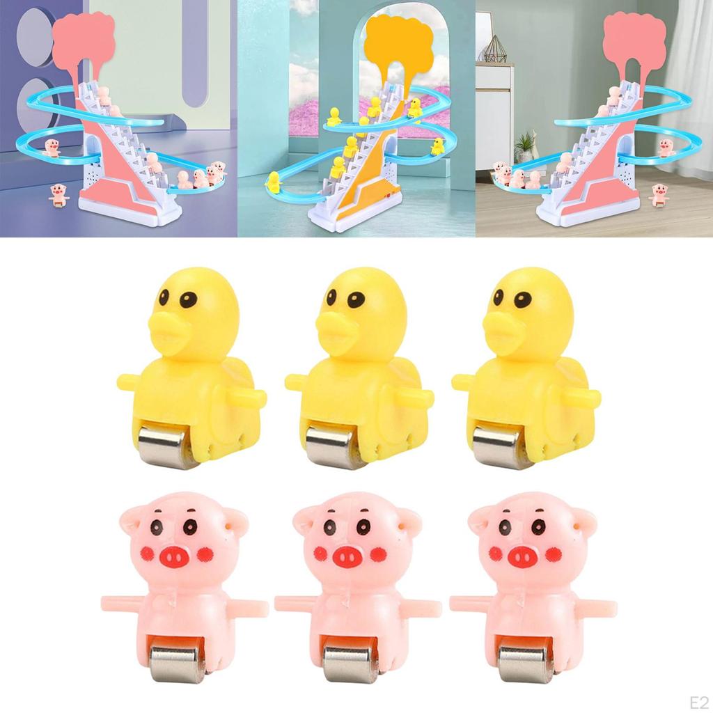 3 Coaster Toy Accessories Durable Electric Track Game Parts Climb Stairs Accs for Indoor Outdoor
