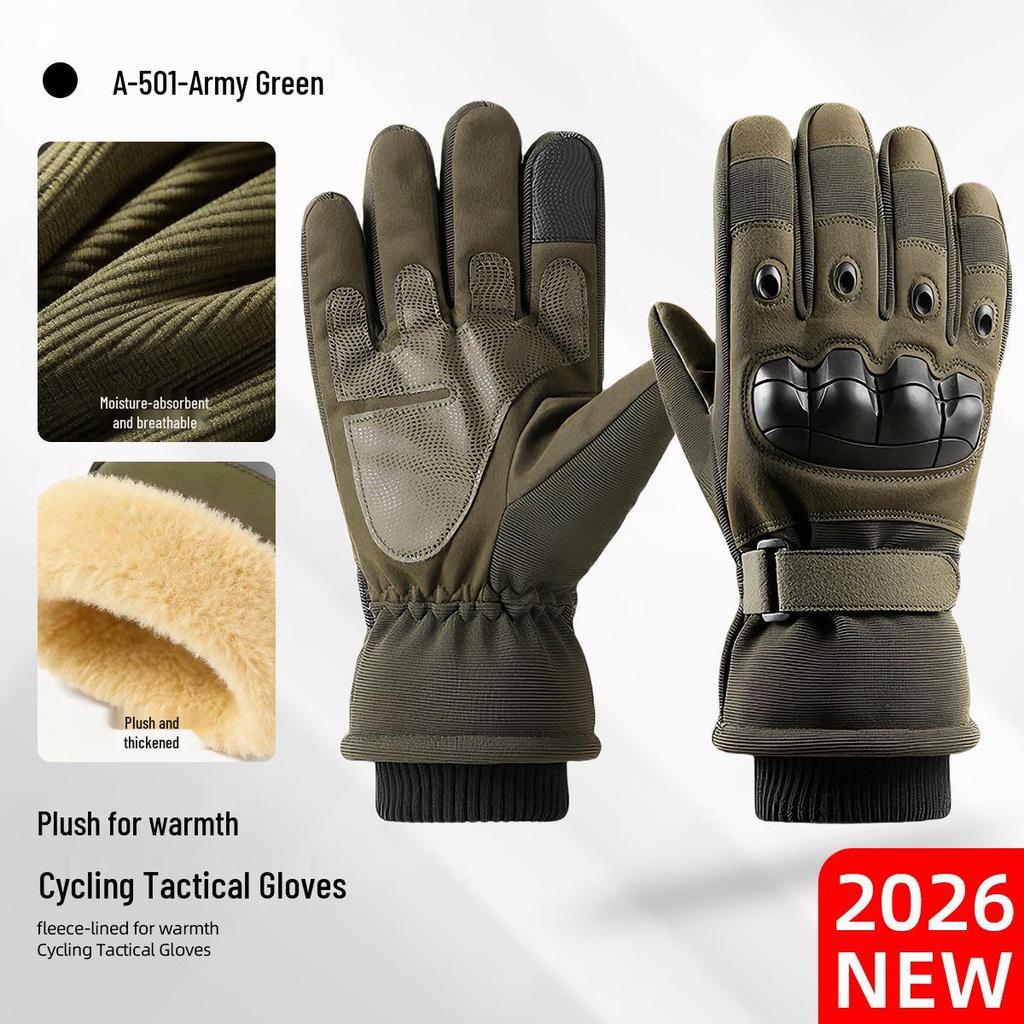 Winter Motorcycle Gloves - Unisex Thermal Protective Gear for Outdoor Sports