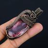Kunzite Pendant Gemstone Handmade Jewelry,  999 Copper Wire Wrapped Pendant, Gift For Wife Jewelry