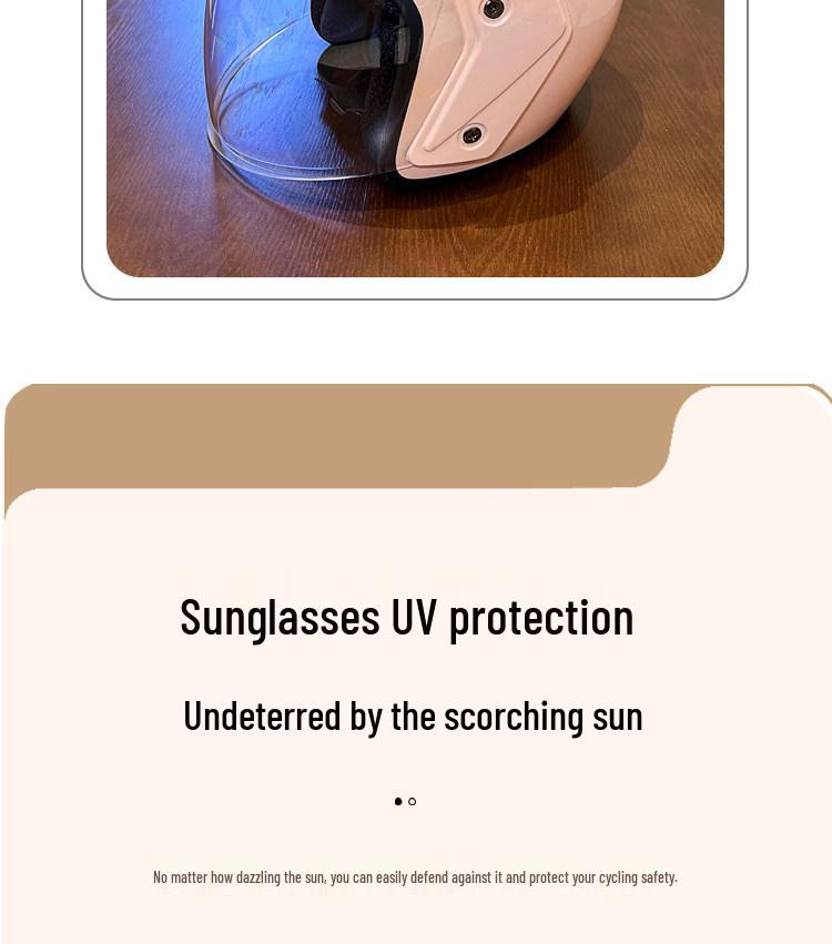 2026 Certified Women's Electric Vehicle Helmet with Cute Bow – Four Seasons Windproof, Sun-Protective Motorcycle Safety Helmet