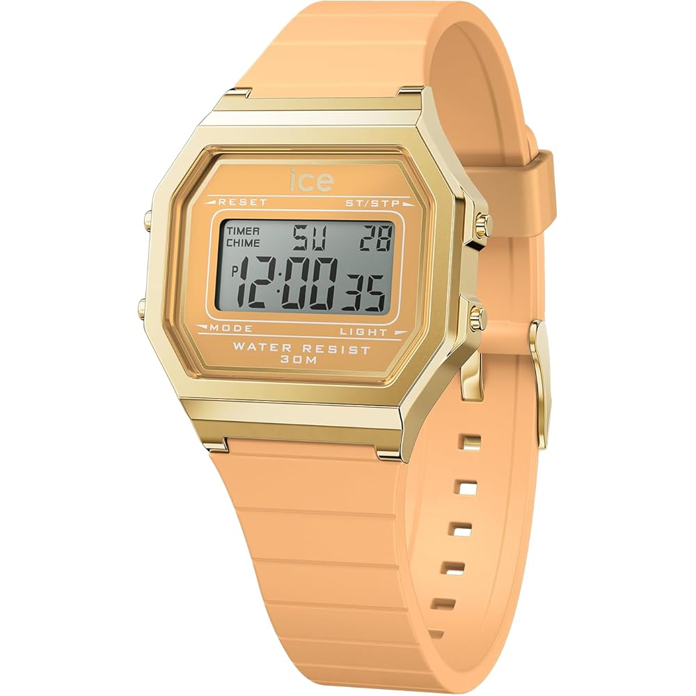 Ice Watch ICE Digit Retro Digital Women s Watch 022057 Peach Skin Small
