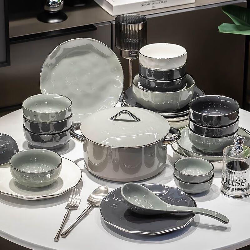 

GuofenG Nordic Style Luxury Glass Tableware