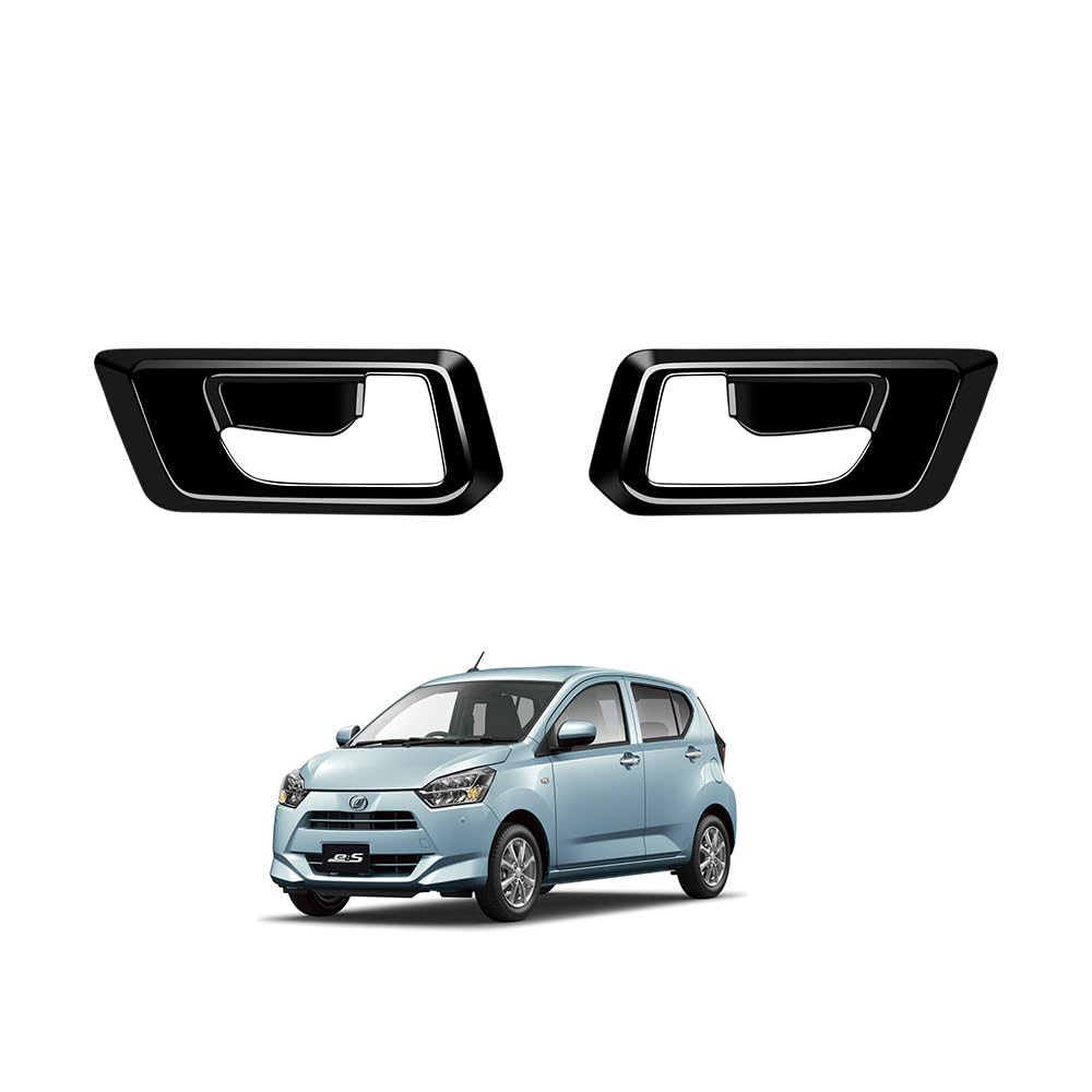 Daihatsu Mira e:S LA350S LA360S Inner Door Handle Cover Inner Handle Panel Interior Panel Custom Interior Parts Accessories Piano Black