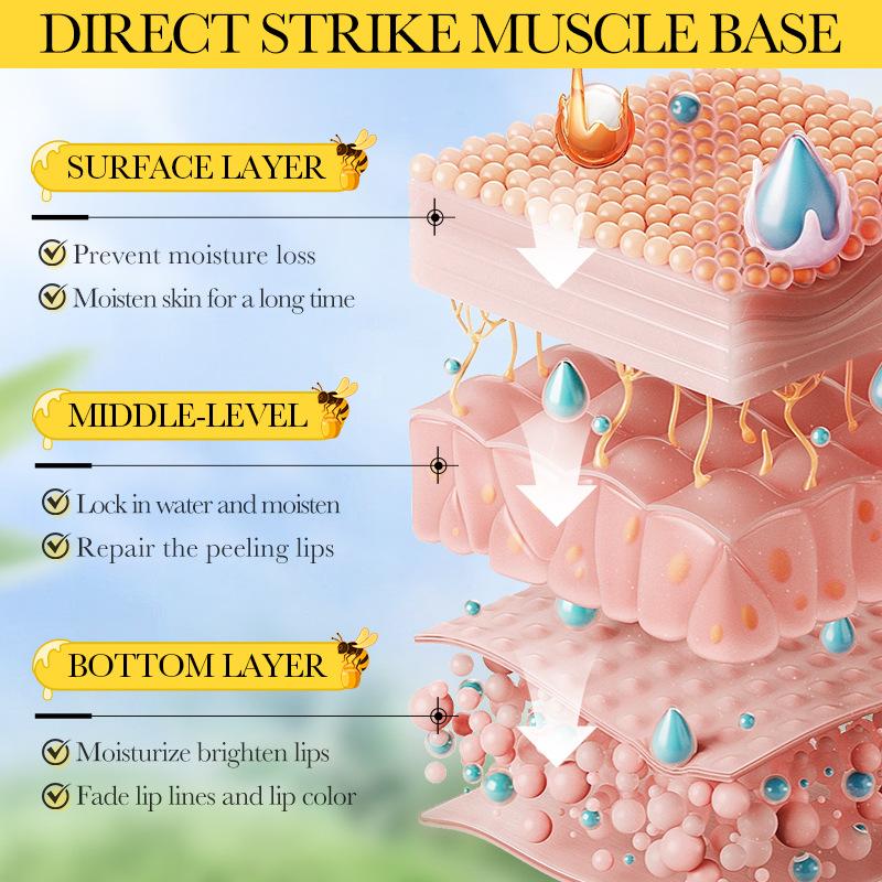 Propolis Vitamin E Essence Lip Balm Hydrating and Moisturizing Autumn and Winter Lip Balm