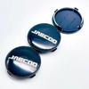 4pcs 3D 61mm For Car emblem Wheel hub Center Cap Rim Cover Hub Cap JAECOO Badge covers sticker Decals Styling accessories