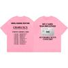 2026 Hot Sale Charli Xcx Music Fashion Film Tour T-shirt Men Women Hip Hop Crew Neck Casual T Shirt Casual Loose Short Sleeve Crew Neck Summer Tops