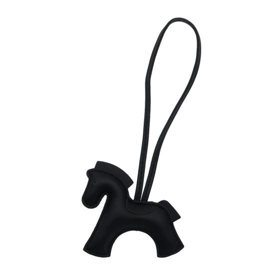 Taschenanhänger Kunstleder Pferde Design Schlüsselanhänger mit Exquisiter Naht Aufhängeseil Schlüsselanhänger Taschenanhänger Handy Zubehör