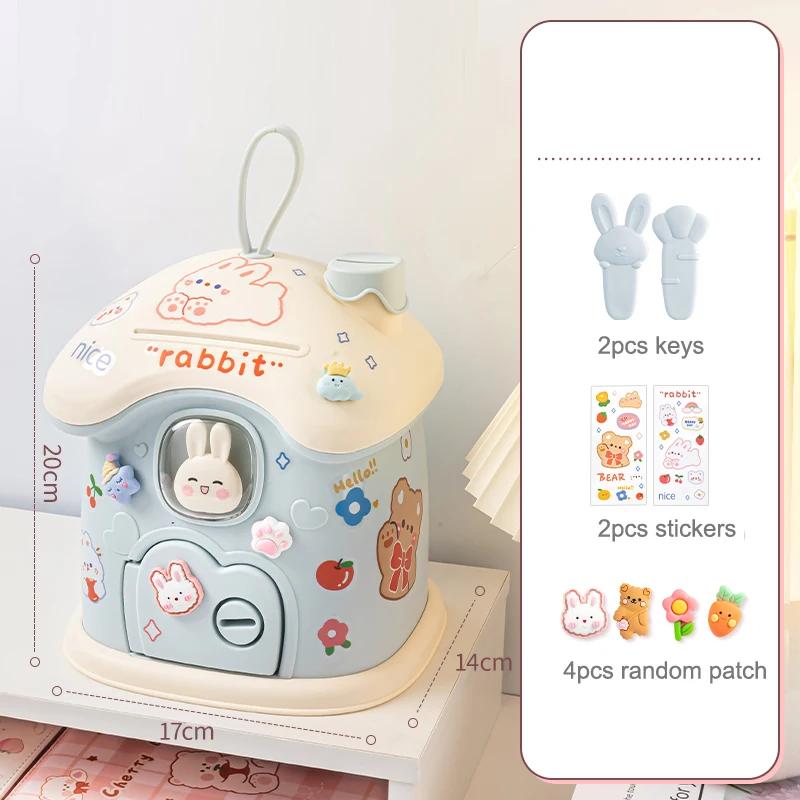 

Non-Toxic Mushroon Piggy Bank Kids Toys Cartoon Money Box To Save Kawaii Coin Bank Cashlarge Capacity Saving Money Children Birthday Gfit