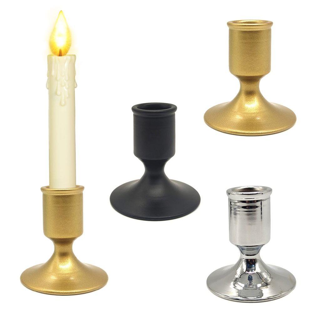 Metal Taper Candlestick Holders Table Centerpiece Candle Stands  Home Decoration