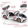 Pdbn6 1/24 Porsche 911 GT3 RSR Sports Car Alloy Pull Back Model Car Simulation Children's Diecast Toy Car Boy Toys Garage Kit