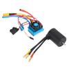 3650 3600KV Brushless ESC and 120A Brushless Motor Waterproof RC Car Part for 1:10 RC Car and 1/8 RC Car