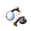 Para Husqvarna Svartpilen 401 250 701 espejo retrovisor de cristal azul manillar redondo extremo retrovisor espejos laterales accesorios de motocicleta