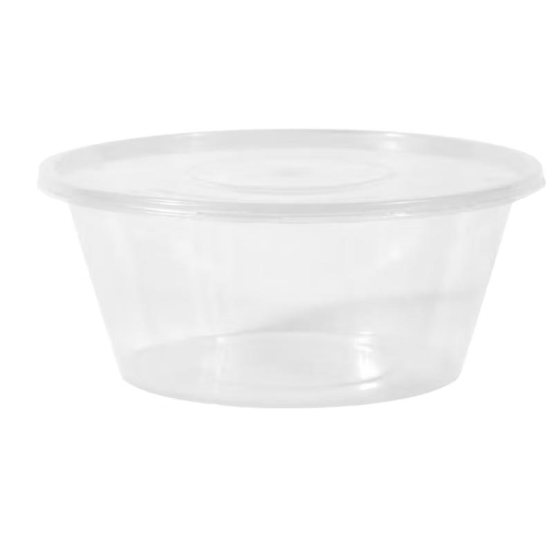 

LSK H75 Round Disposable Meal Prep Containers with Lids, 750mL