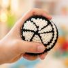 12pcs Kids Bean Bags Set Soft Crochet Filled Round Balls for Tossing Target Games Indoor Outdoor Use Durable and Lightweight