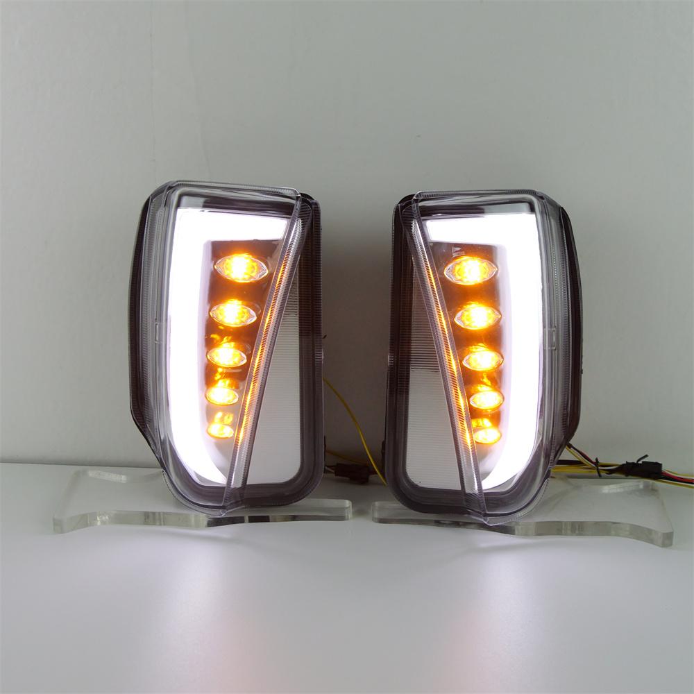 LED Turn Signal Light Daytime Running For Toyota Prius 2012-2015