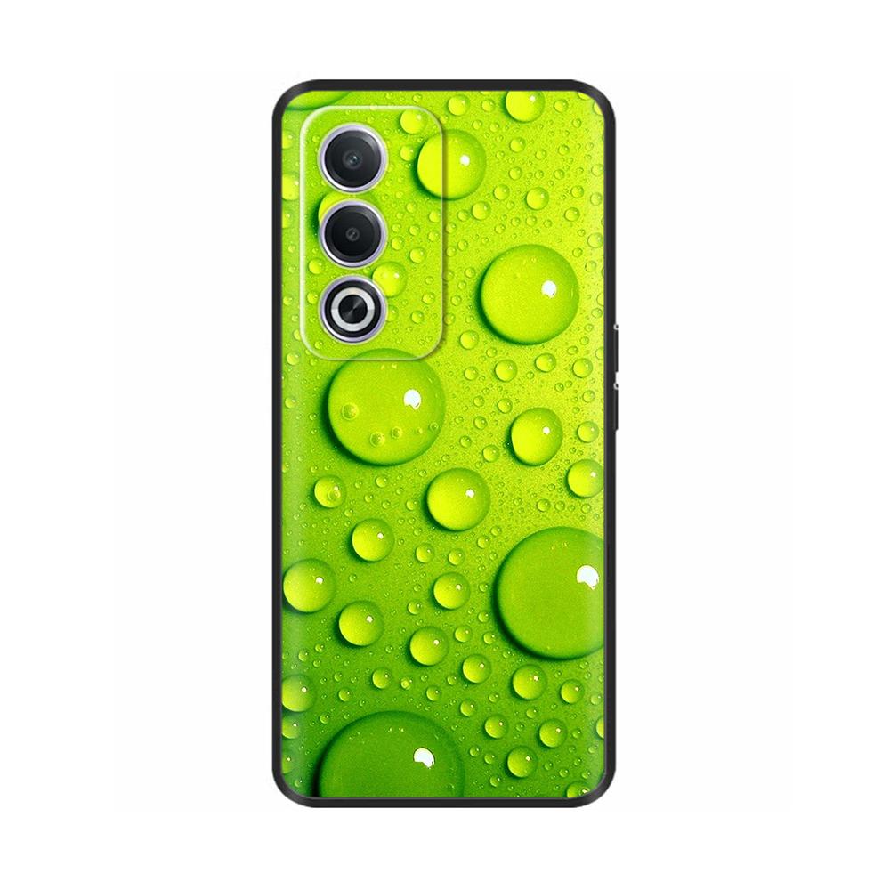 Phone Case for OPPO K12X 5G 6.67" CPH2667 Protection Luxury  Soft Black Silicone Shockproof Shell Painted Back Cover Funda Coque