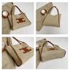 Women's Large-Capacity Straw Tote Bag - 2024 Summer Beach Style