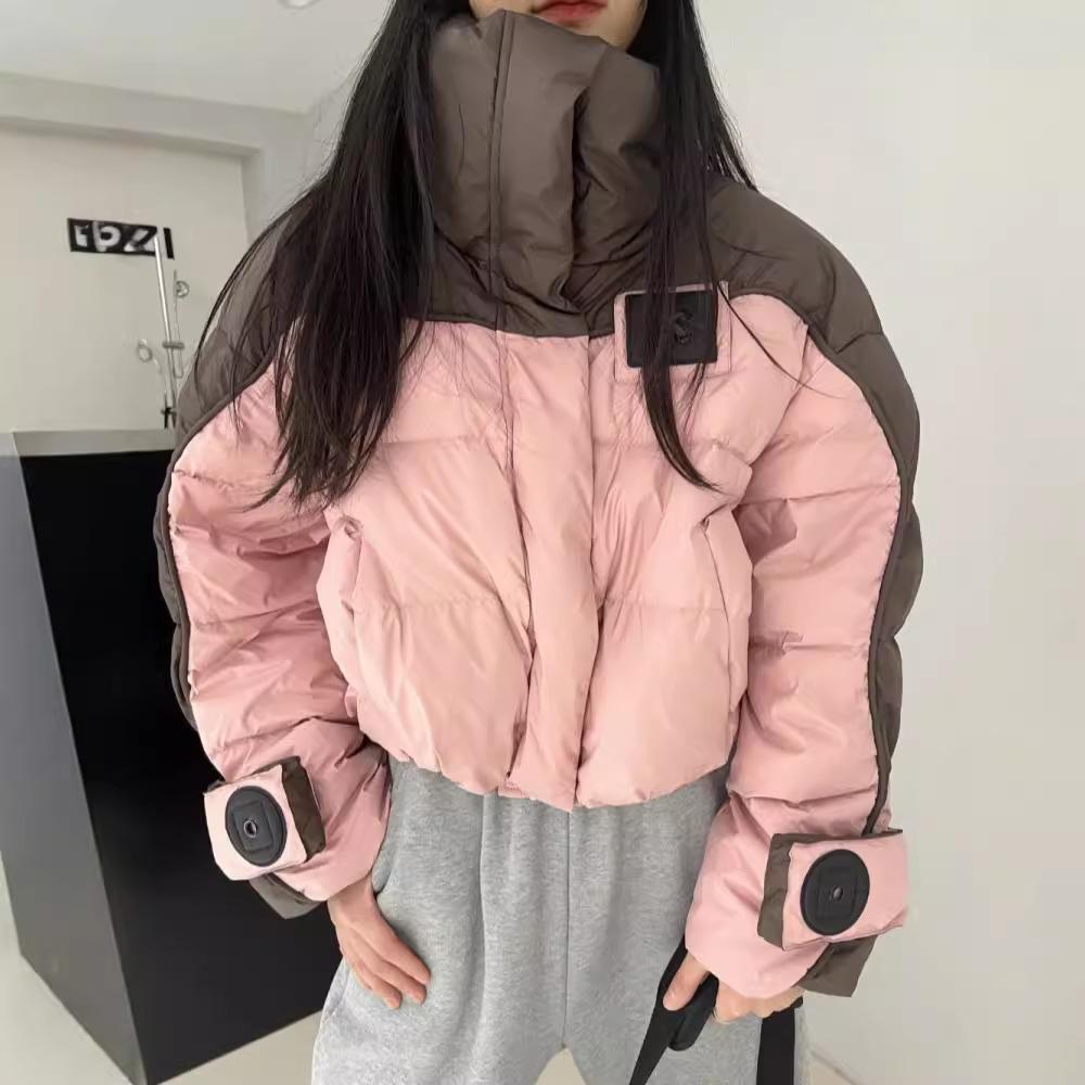 New cotton-padded women's winter short loose thickened cotton-padded trendy cotton-padded jacket trendy bread jacket