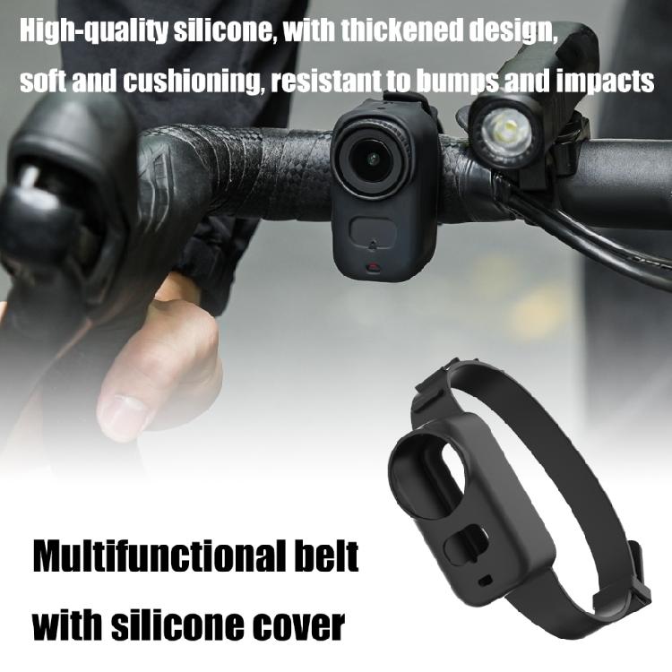 Ergonomic Reinforced Silicone Strap Cover Housing For Handheld Camera Stabilizer Quick Release Strap Travel Accessory