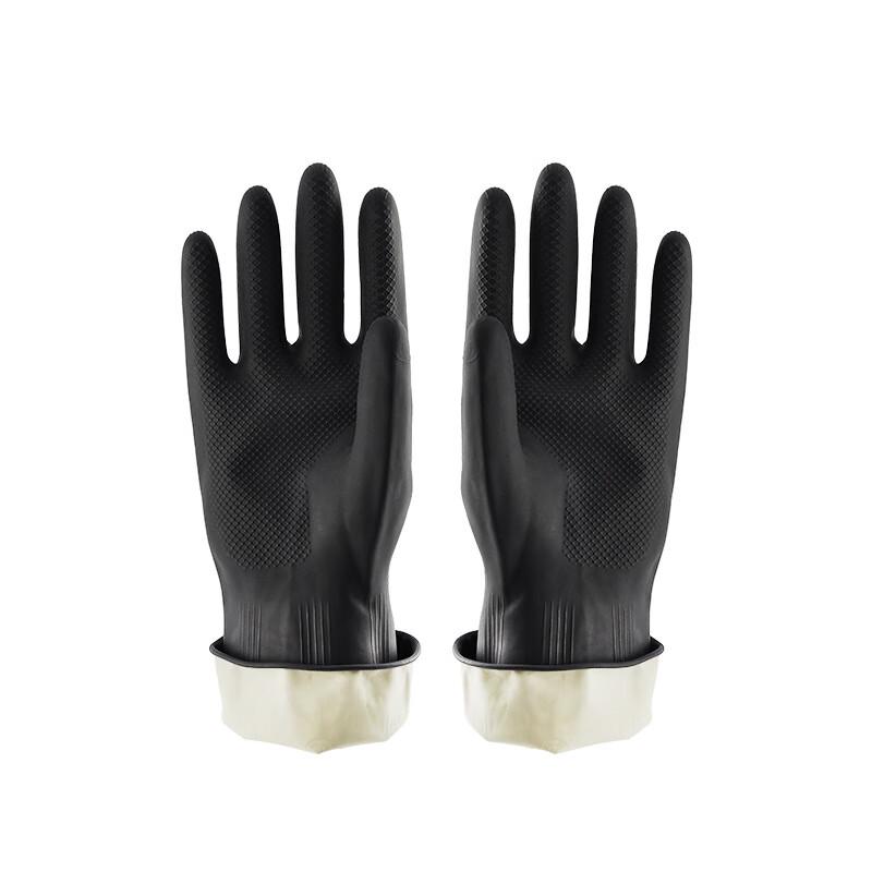 Industrial Chemical Resistant Rubber Gloves One Size Fits All