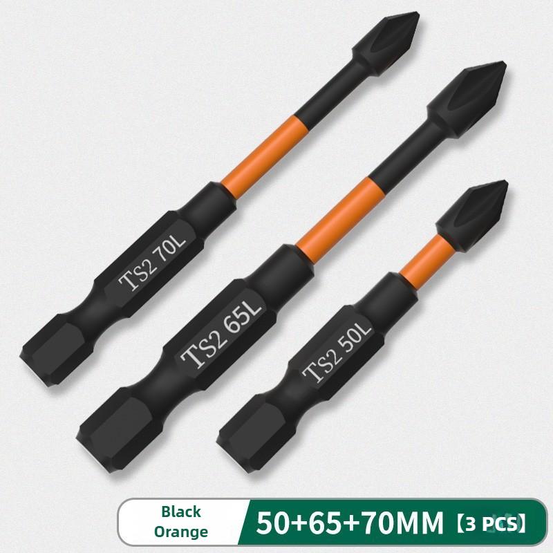 

Non-Slip Impact Batch Head Strong Magnetic Cross High Torque Hardness Screw 50/65/70mm Waterproof Ph2 Screwdriver Bits Set
