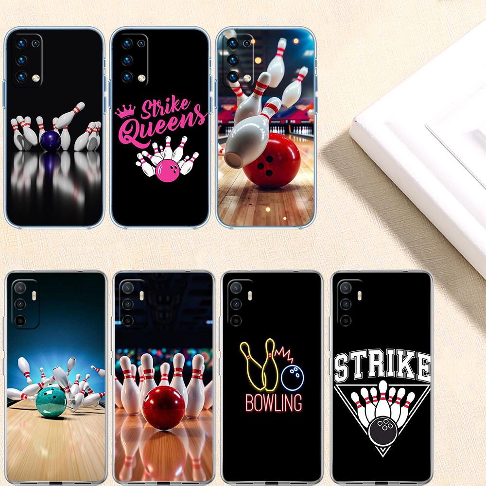 UP15 Bowling Transparent Phone Case for Motorola Moto Edge 20 30 40 50 S30 Fusion Ultra Pro Neo Lite + G200 G23
