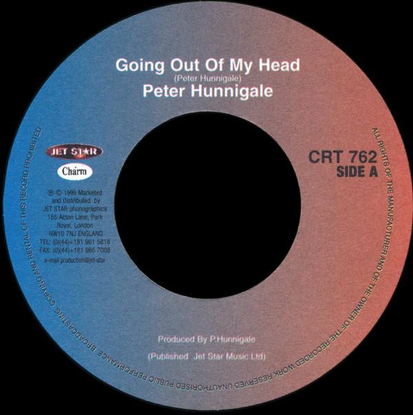 7inch Record PETER HUNNIGALE - Going Out Of My Head / African Tear CRT762 Charm 1999 UK Reggae, Ska & Dub Used