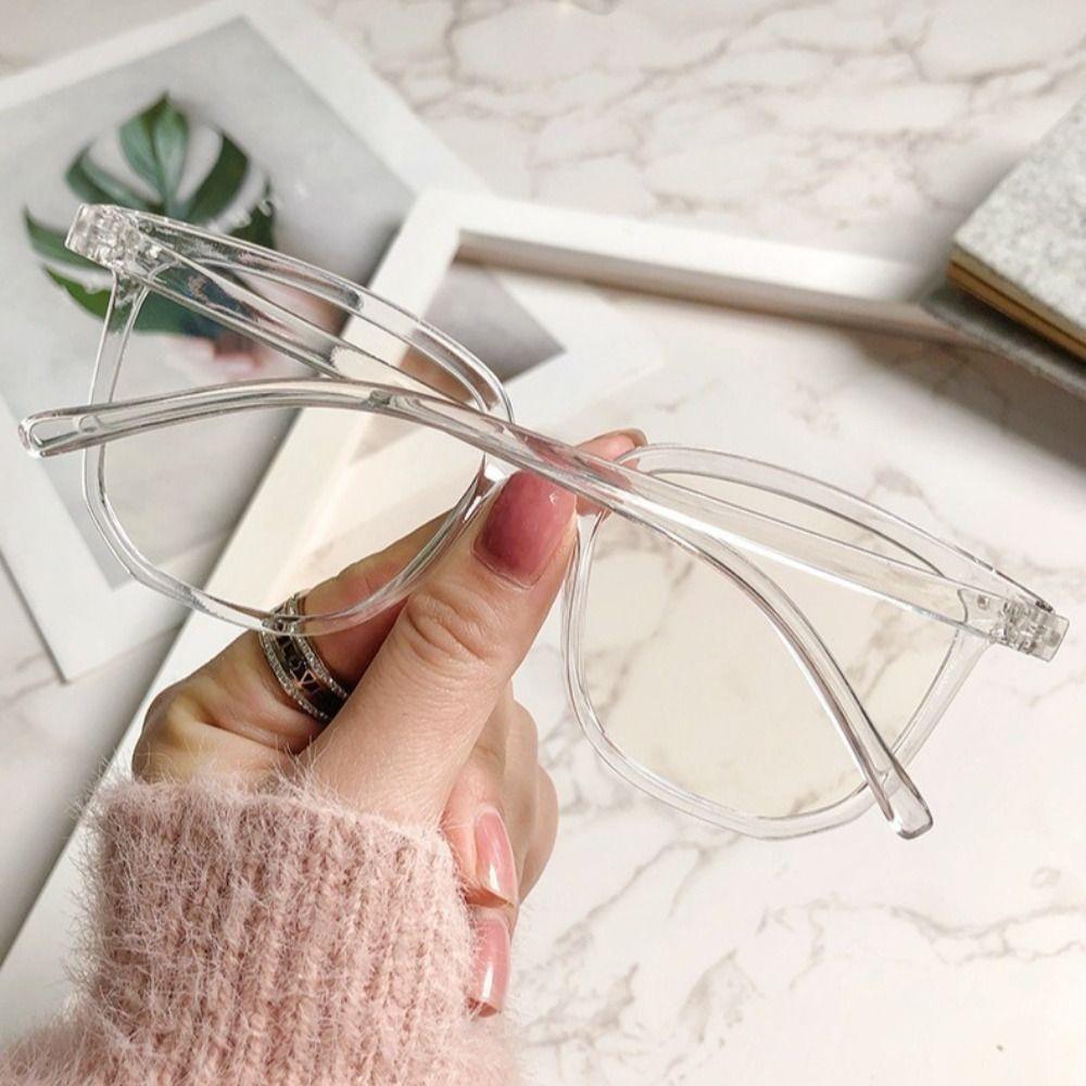 Vintage Blue Ray Blocking Anti-Blue Light Glasses Eye Protection Pc Square Eyeglasses Ultralight Frame Eyewear Office