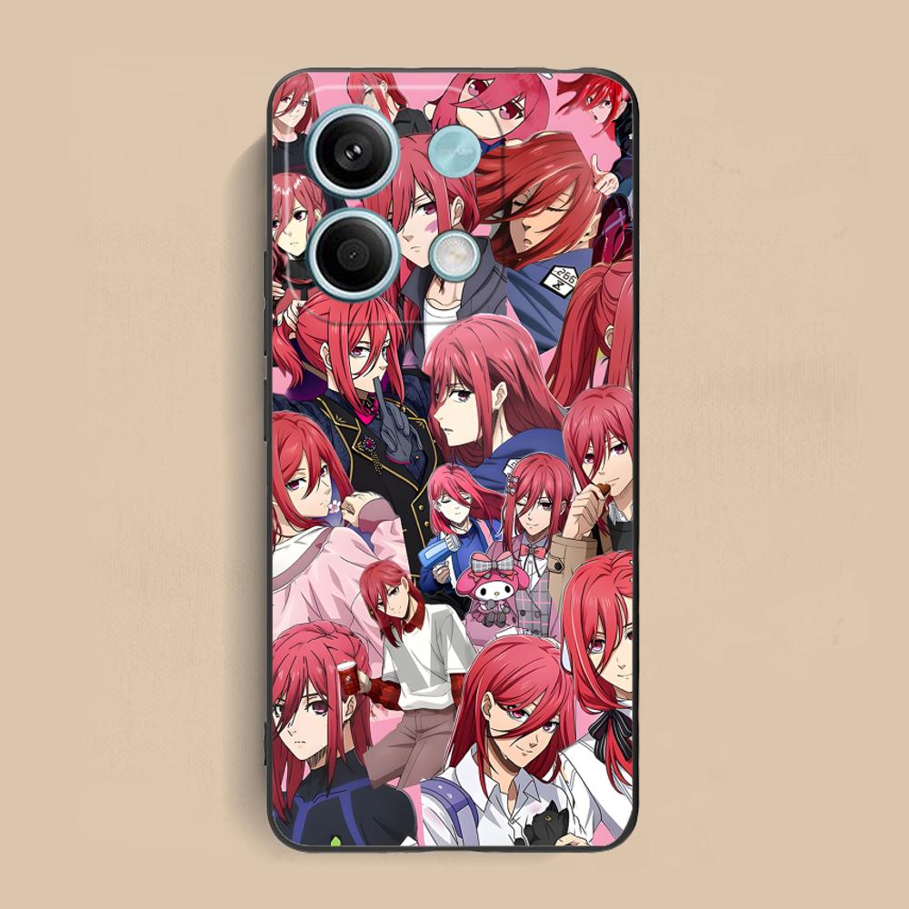 Blue Lock Chigiri Hyoma Phone Case for Xiaomi Redmi Note 14 13 12 11 S Pro Plus 4G 5G Colorful Printing Cover Cellphones Cover