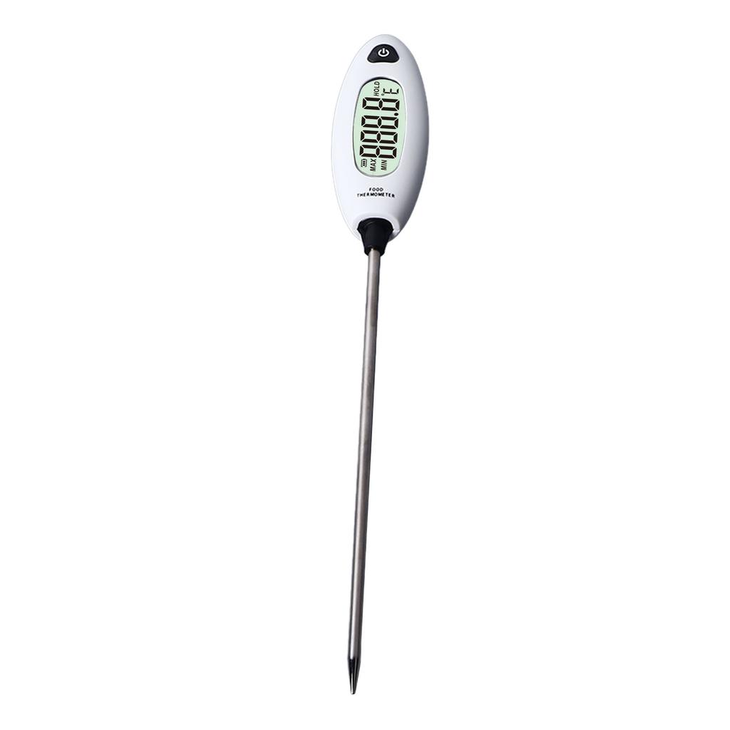 Food Thermometer Digital LCD Display Stainless Steel Probe for Home Kicthen Meat Cooking Baking
