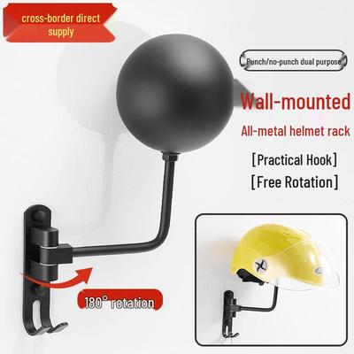 Motorradhelm & Hut Wandmontage-Aufbewahrungsregal