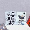 Cartoon Style Tri-Fold Case for iPad/iPad Pro 2021 - Old Dog Cat Design