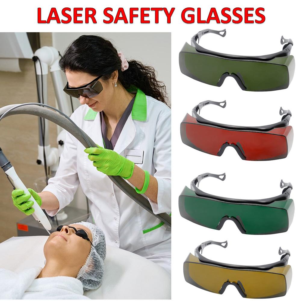 Laser Safety Glasses Laser Safety Protective Goggles Eye Protection for Work Industrials Lab IPL Yag Blue Green Laser UV Light