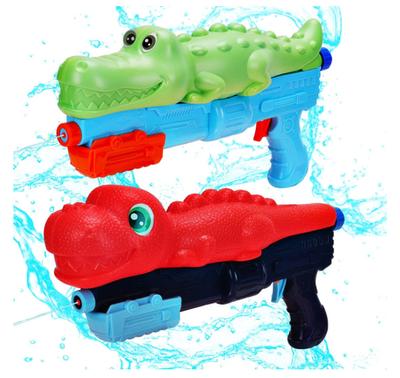 Dinosaur Water Gun Summer Shooting Kids Toy Outdoor Pressing Water Pressure Gun Game Boys Beach Swimming Pool Battle Toy Gifts