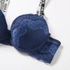 Lace Bra Thong Set Push Up Underwear Set Women Panties Hollow Lace Intimates Bras and Panty Set